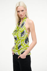 LIORA TOP | PADDLE OUT CHARTREUSE