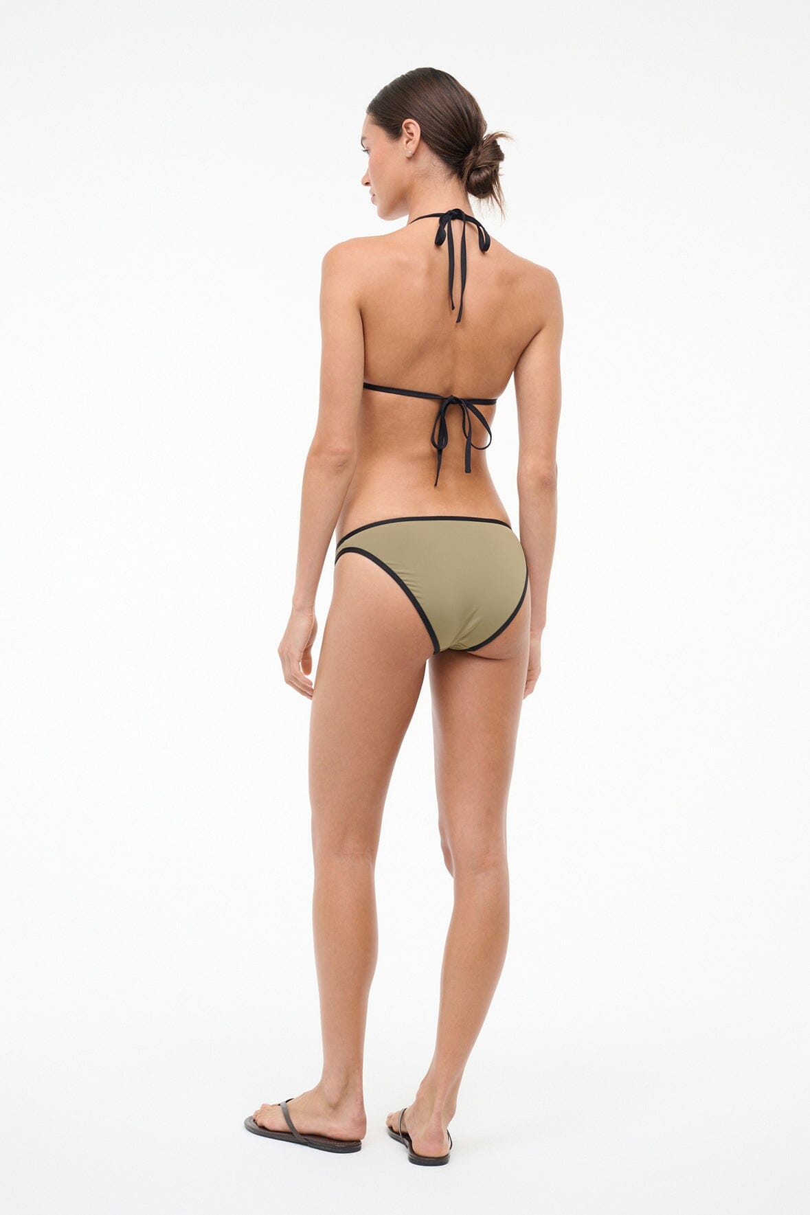 KOKO BIKINI TOP | THYME BLACK