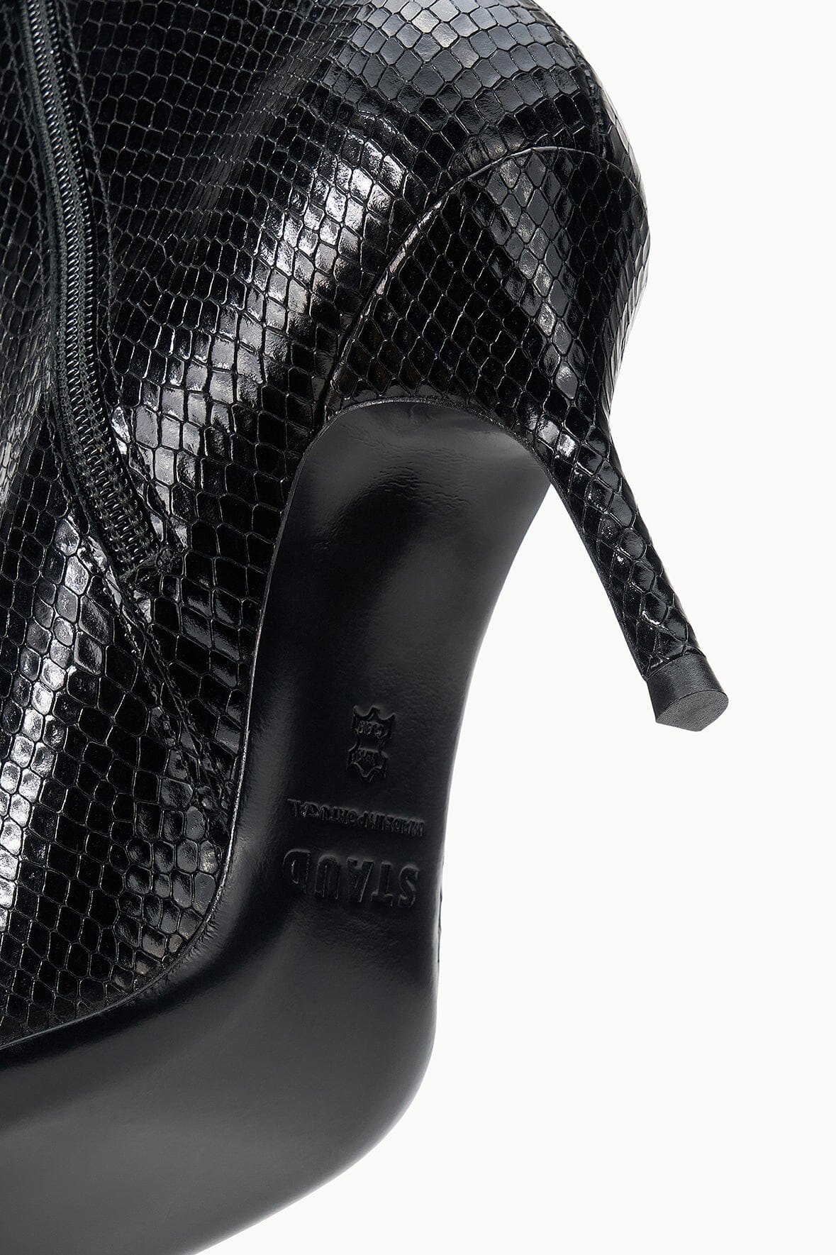 SEBASTIAN ANKLE BOOT | BLACK SNAKE