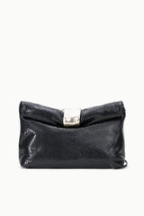 CUFF CLUTCH | BLACK SNAKE