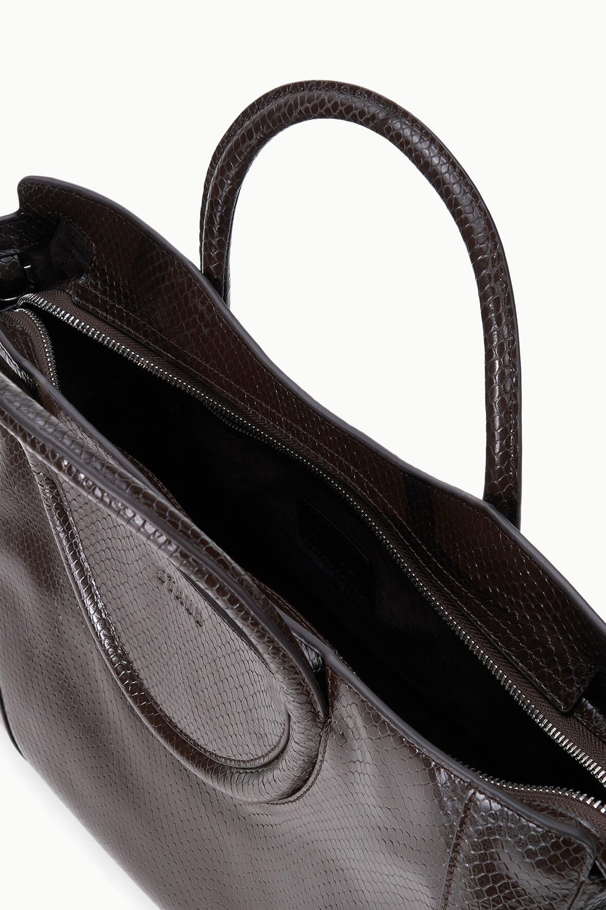 MAUDE SATCHEL | ESPRESSO SNAKE