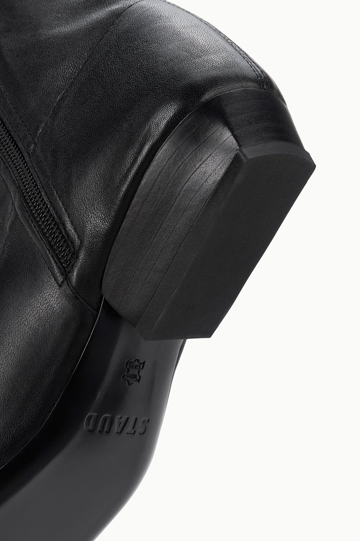WALLY SOCK FLAT ANKLE BOOT | BLACK